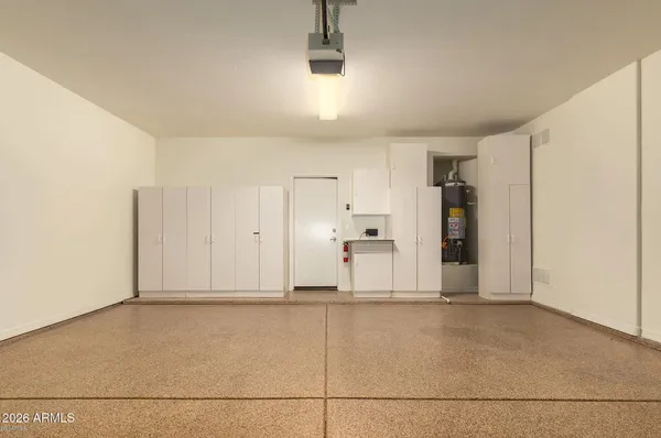 a view of empty room