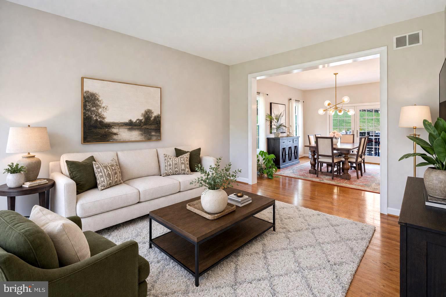 1231 Corbett Road Monkton, MD 21111 - Photo 8 of 84 Living Room - Virtually Staged