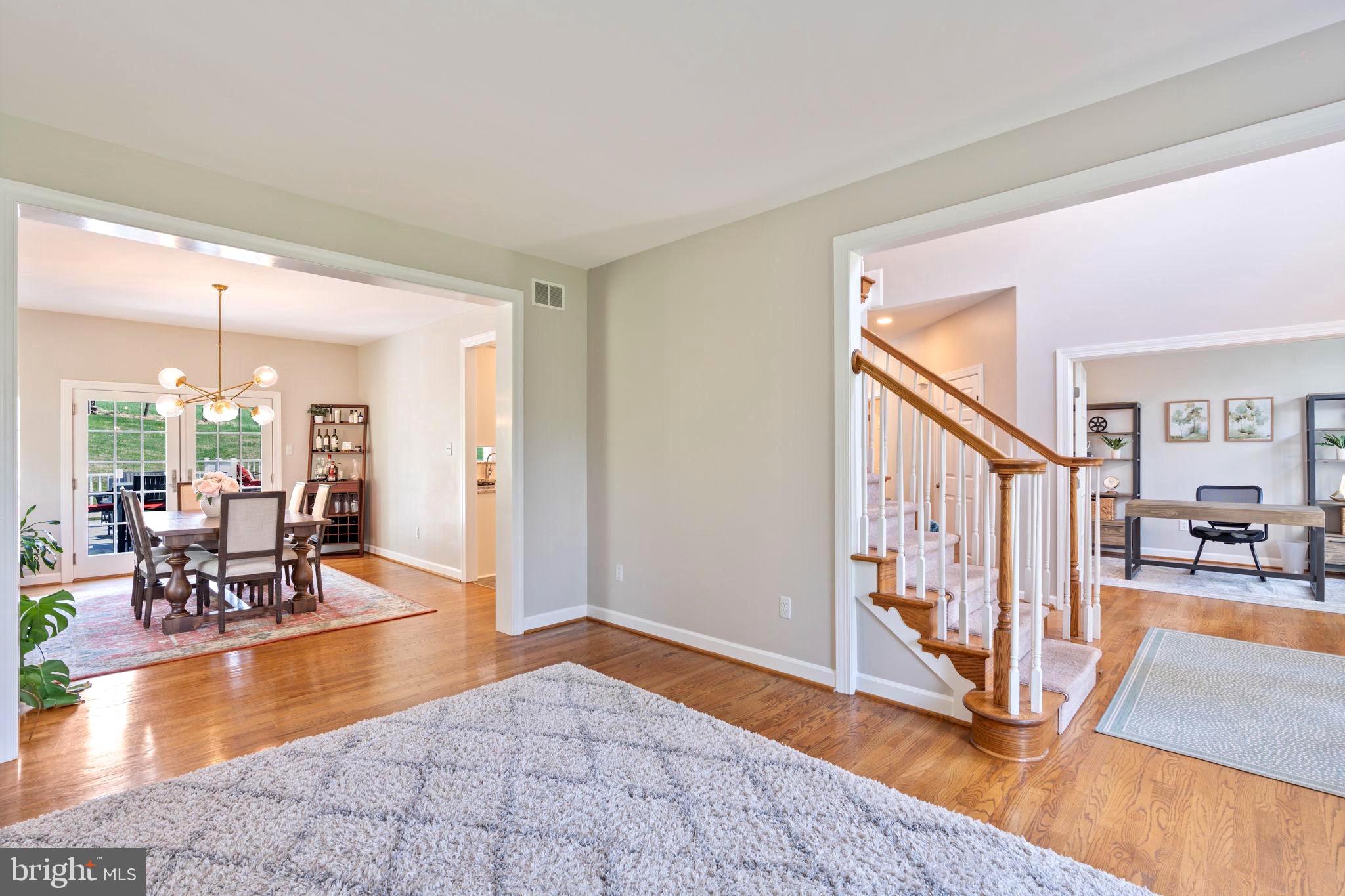 1231 Corbett Road Monkton, MD 21111 - Photo 9 of 84 Living Room connects to Foyer & Dining Room
