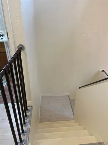 a view of a door of the house