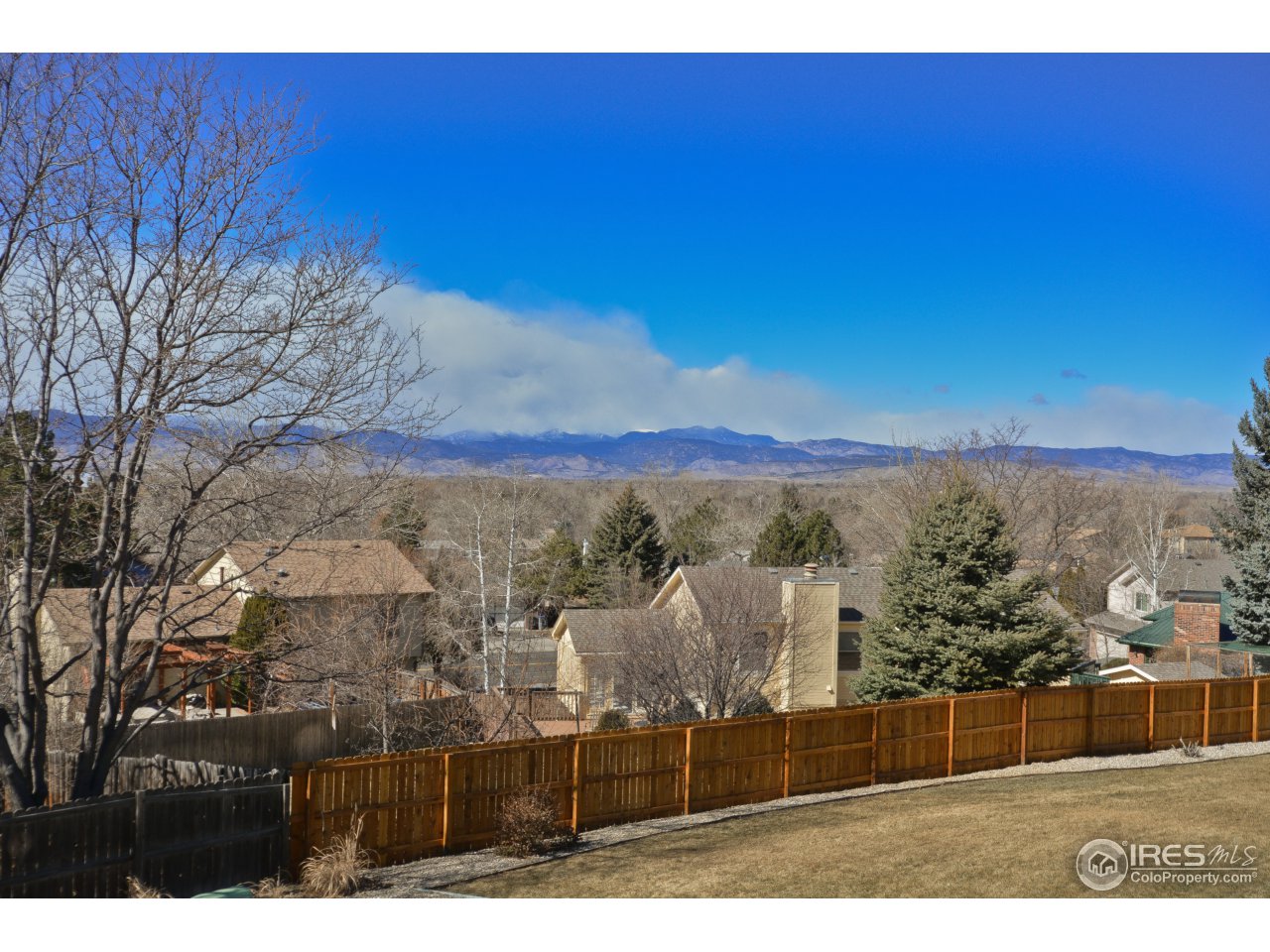 View from Porch - Pikes Peak to Wyoming