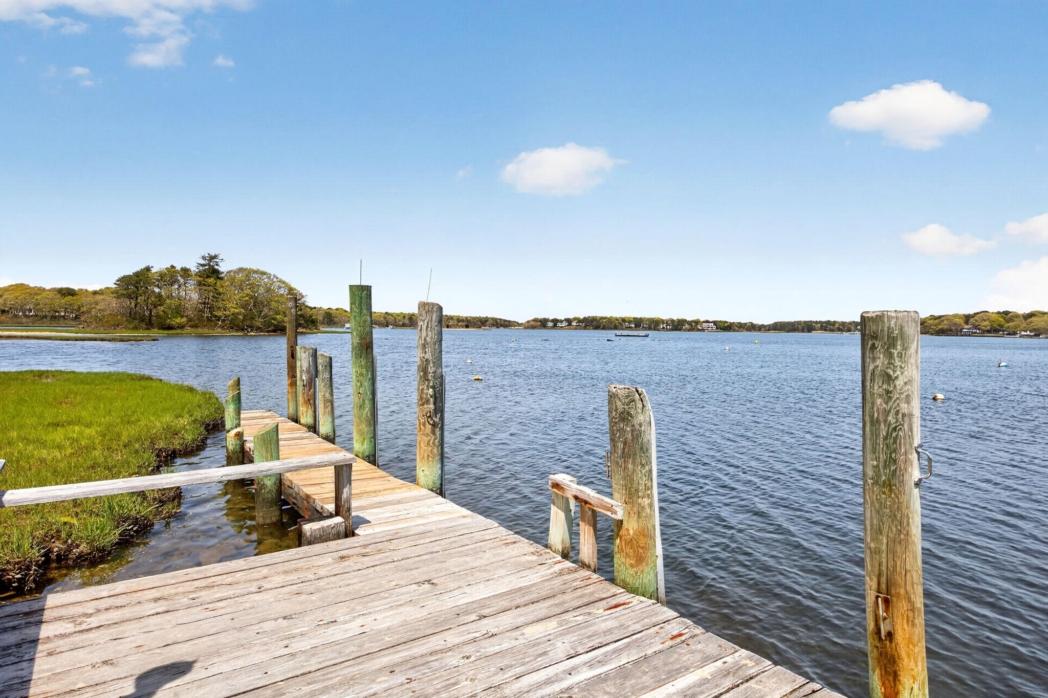 11 Clamshell Lane Mashpee, MA 02649 - Photo 34 of 43 a view of a terrace with a lake view