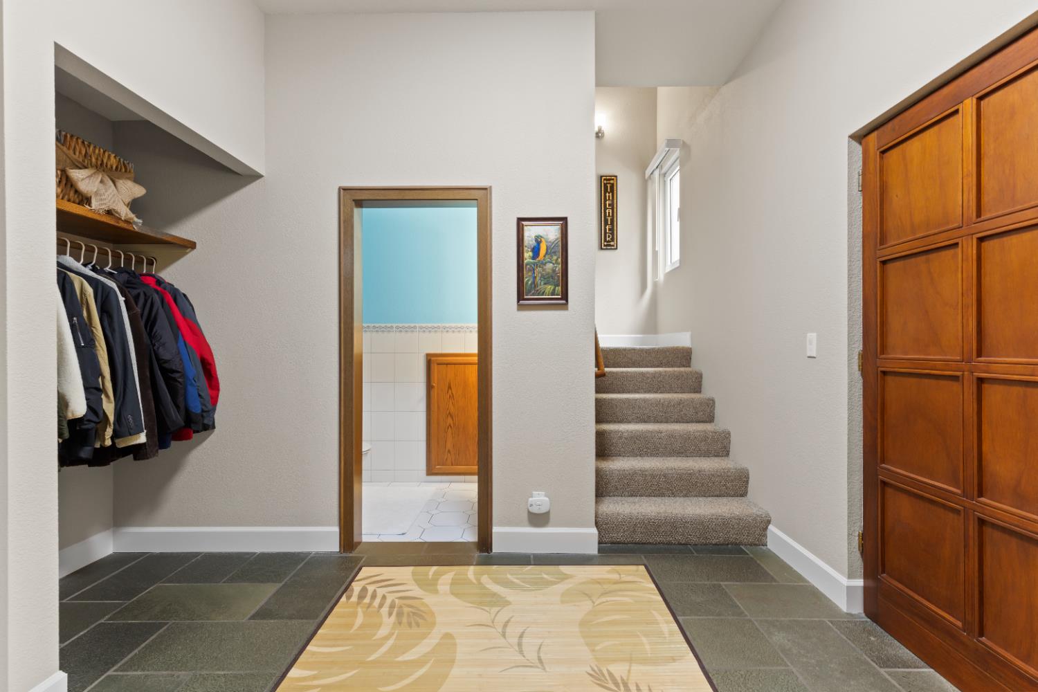 1222 Fruitvale Road Lincoln, CA 95648 - Photo 12 of 90 a view of a hallway with entryway and stairs