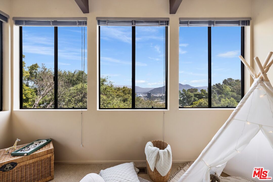 3230 Wrightwood Drive Studio City, CA 91604 - Photo 28 of 43 a view of a balcony with furniture
