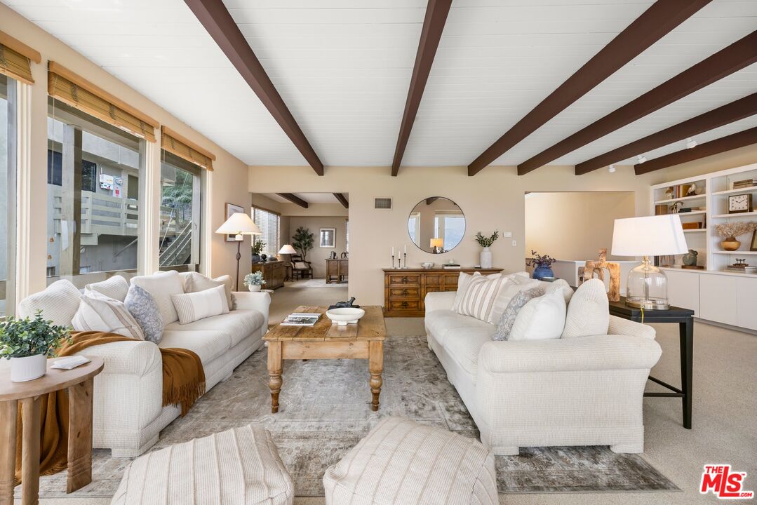 3230 Wrightwood Drive Studio City, CA 91604 - Photo 7 of 43 a living room with furniture and a large window