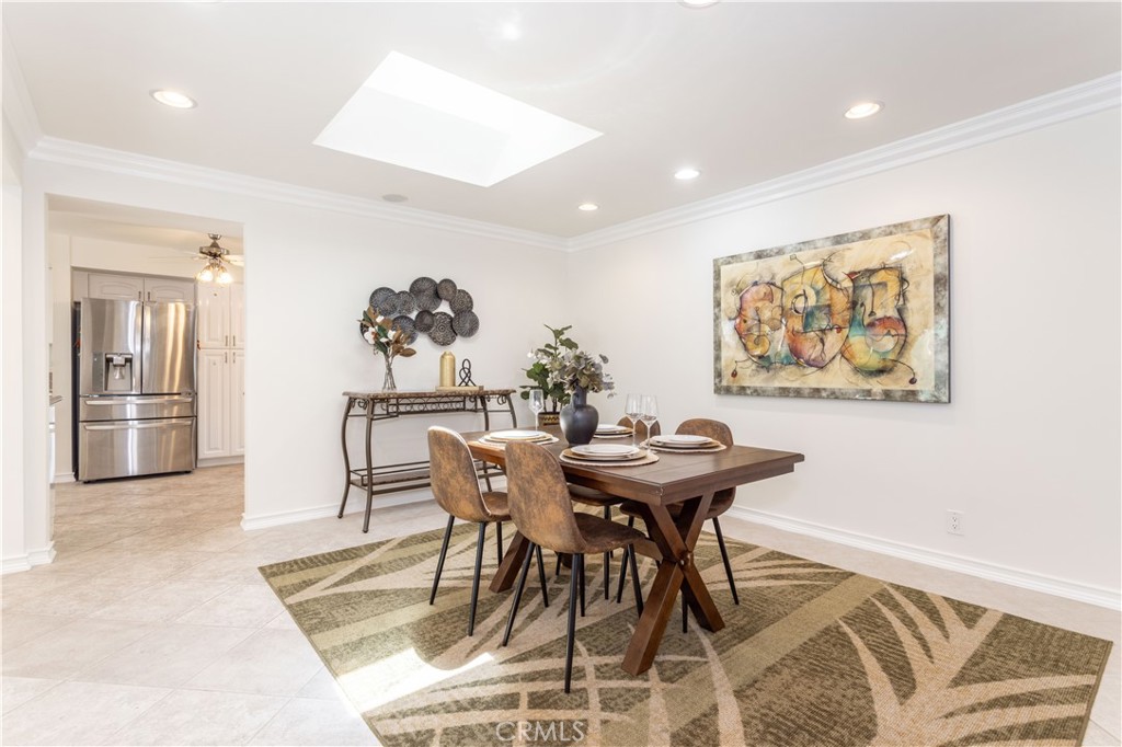18308 Lahey Street Porter Ranch, CA 91326 - Photo 5 of 41 a view of a dining room with furniture