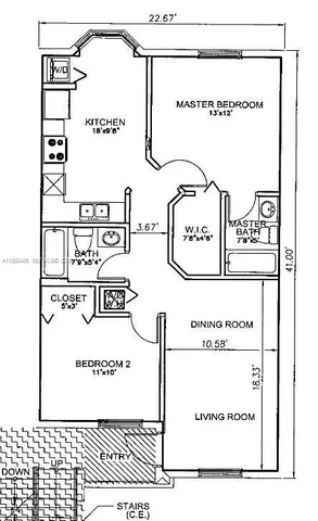 $305,000 | 22841 Southwest 88th Place, Unit 205, Cutler Bay, FL 33190