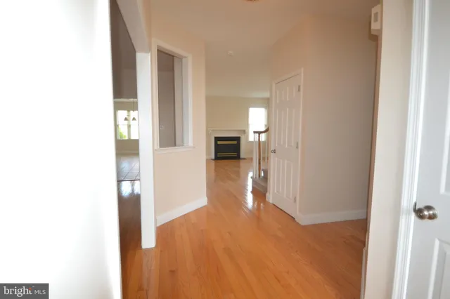 a view of a living room with a window