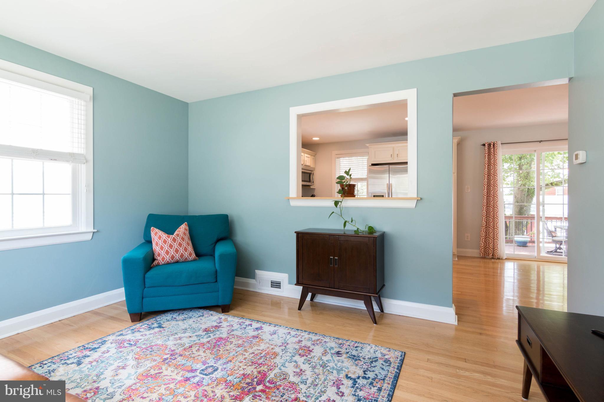 1234 Oakland Terrace Road Baltimore, MD 21227 - Photo 3 of 30 a living room with furniture and a wooden floor