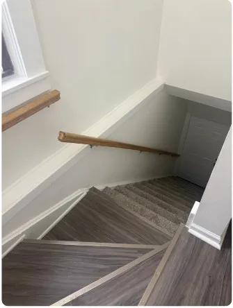 a view of staircase