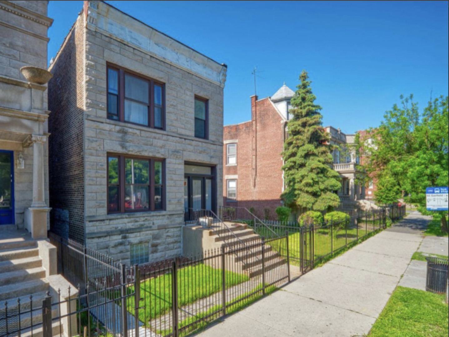 1649 West Garfield Boulevard, Unit 2 Chicago, IL 60636 - Photo 2 of 14 a view of house and garden with seating area