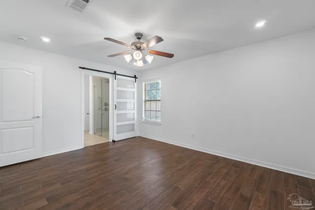 wooden floor in an empty room
