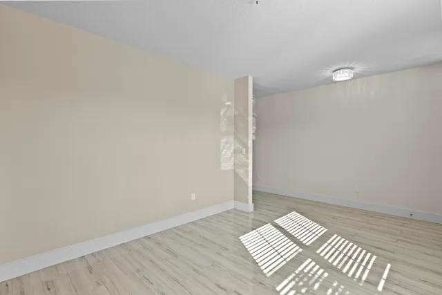 wooden floor in an empty room