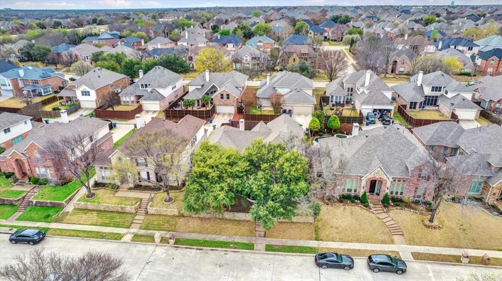 2015 Midhurst Drive Allen, TX 75013 - Photo 35 of 37 an aerial view of residential houses with outdoor space