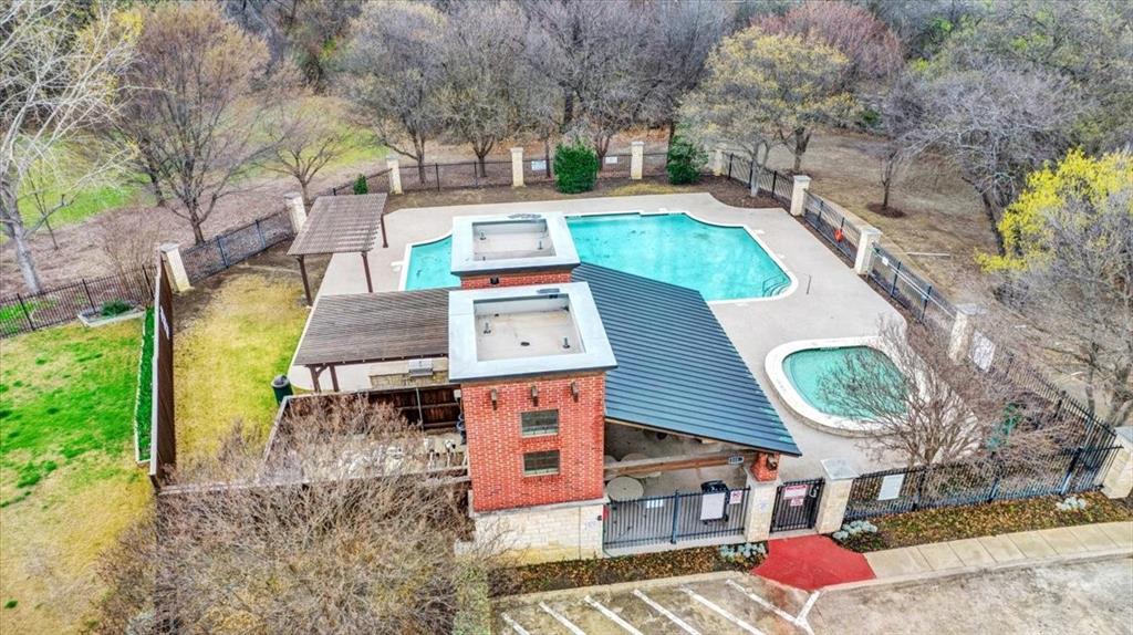 2015 Midhurst Drive Allen, TX 75013 - Photo 36 of 37 an aerial view of a house with swimming pool