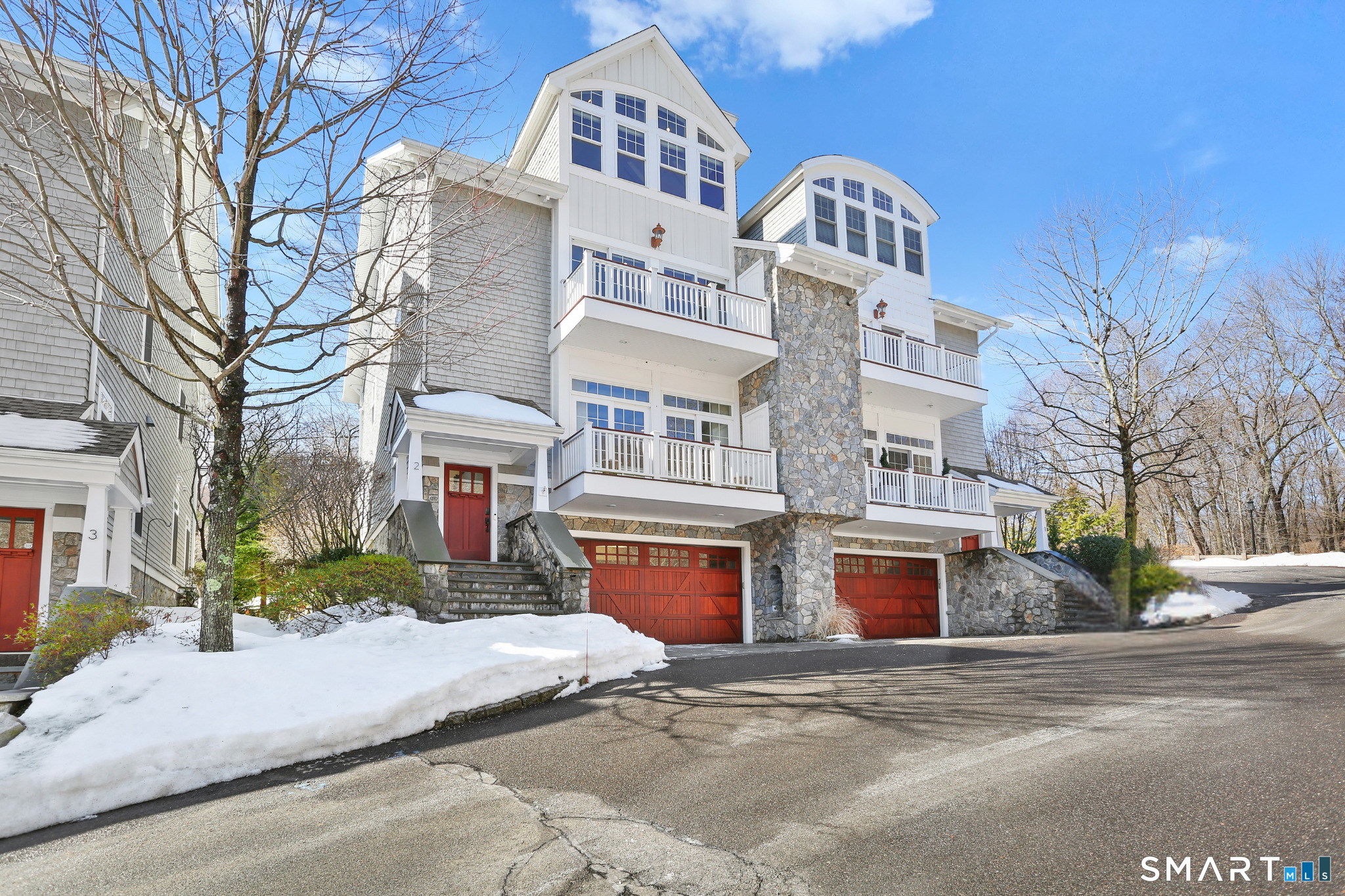 2 Trout Creek Road, Unit 2 Shelton, CT 06484 - Photo 34 of 38 Aspen Ridge Estates, a boutique enclave of just 12 townhomes overlooking picturesque riverfront views and charming pebble paths, offering a refined maintenance-free lifestyle.