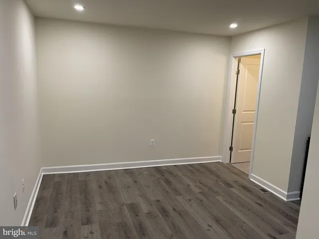 wooden floor in an empty room