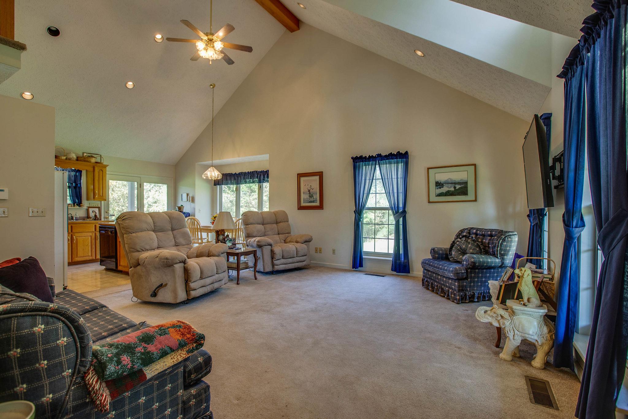 8120 Primm Springs Road Primm Springs, TN 38476 - Photo 7 of 27 a living room with furniture and a chandelier