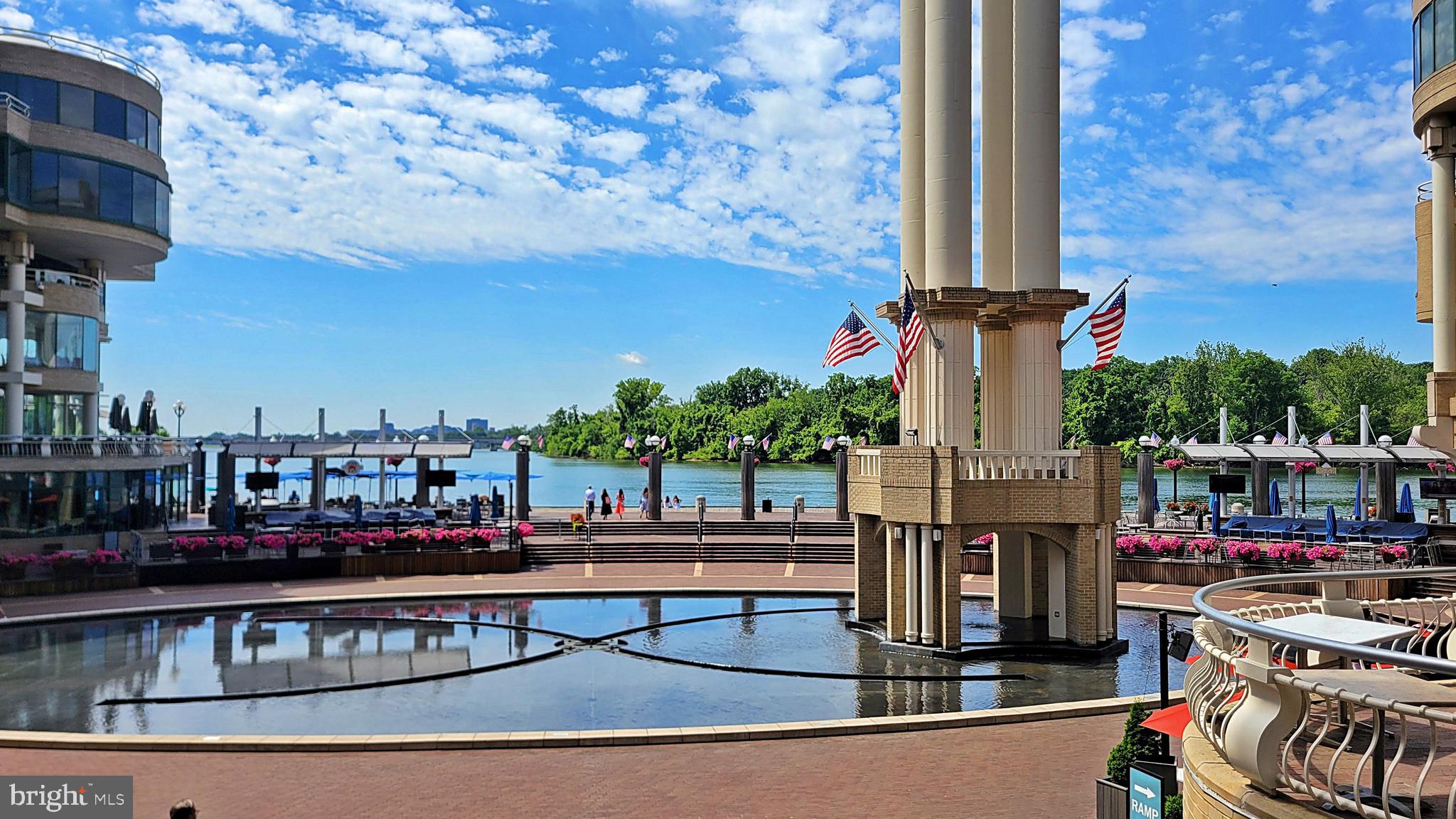 3030 K Street Northwest, Unit 204 Washington, DC 20007 - Photo 30 of 34 a view of a balcony with chairs