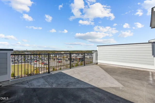 a view of a building with garden