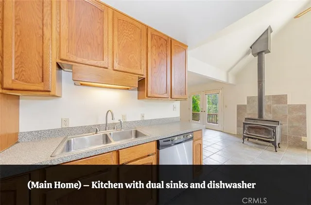 a view of a big room with wooden floor