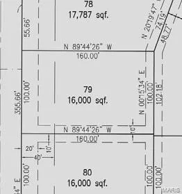 $110,000 | Lot 79 Shadow Ridge, Columbia, IL 62236