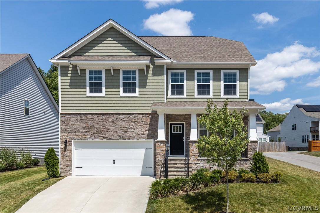 5649 Rohan Place Moseley, VA 23120 - Photo 1 of 48 WELCOME HOME to WYNWOOD at FOXCREEK! 5 BEDROOMS wi
