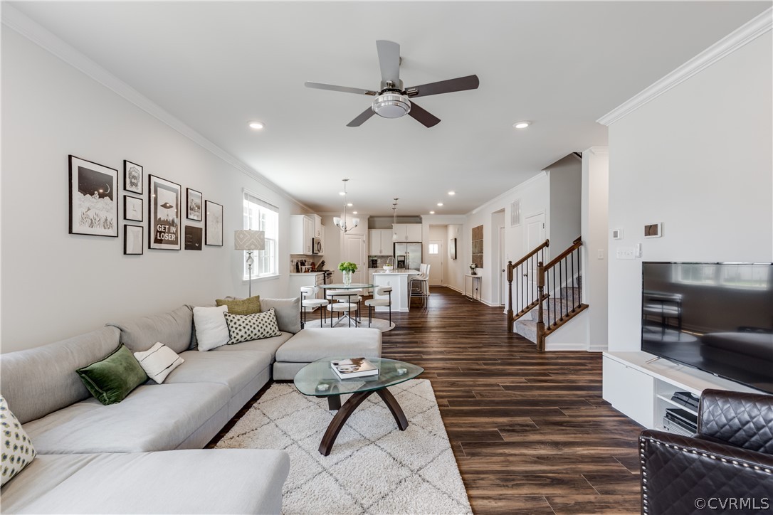 5649 Rohan Place Moseley, VA 23120 - Photo 16 of 48 CEILING FAN and OPEN RAIL STAIRCASE add functional