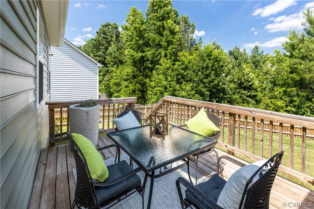 5649 Rohan Place Moseley, VA 23120 - Photo 19 of 48 Surrounded by trees and a beautiful new FENCE.