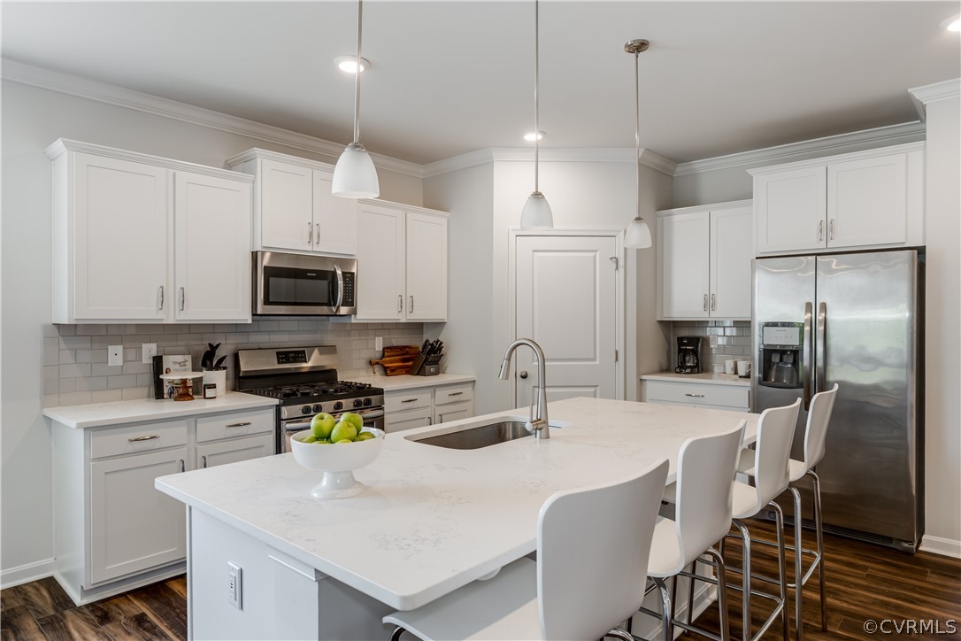 5649 Rohan Place Moseley, VA 23120 - Photo 7 of 48 High-end STAINLESS STEEL APPLIANCES compliment the