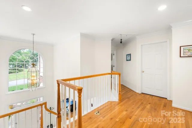 a view of an front door