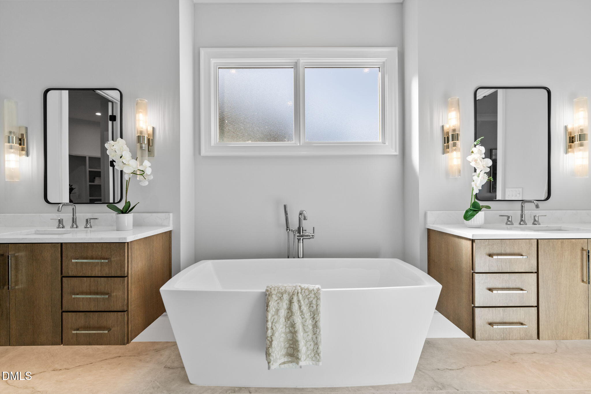1649 Legacy Ridge Lane Wake Forest, NC 27587 - Photo 35 of 56 Owner's Soaking Tub and Duel Vanity