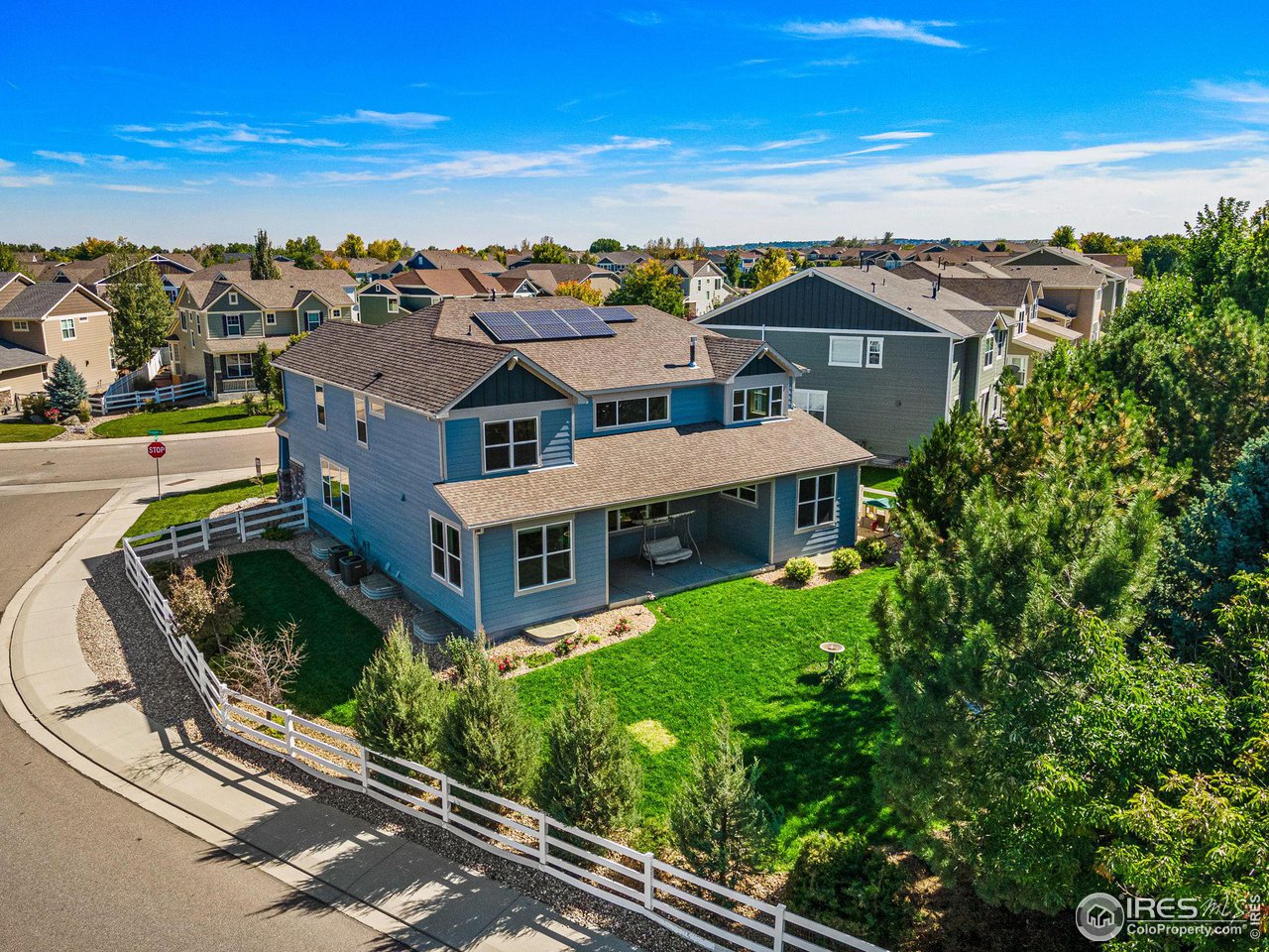 5101 Eagan Circle Longmont, CO 80503 - Photo 35 of 39 a view of a city with tall buildings