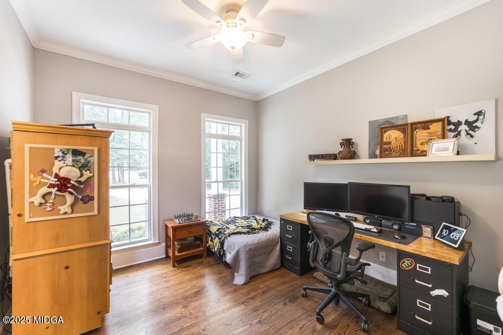 2489 Boxankle Road Forsyth, GA 31029 - Photo 22 of 68 a view of a workspace with furniture and a window