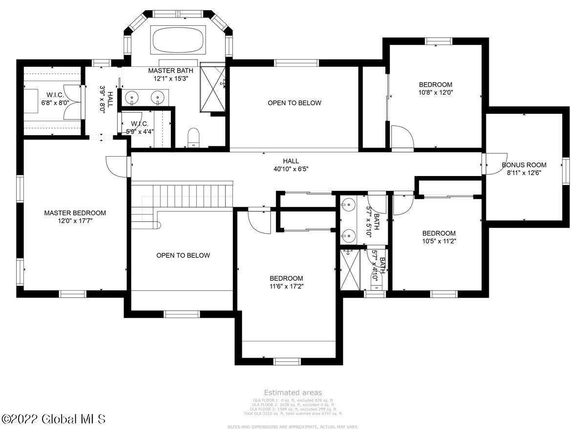 64 Timberwick Drive Halfmoon, NY 12065 - Photo 40 of 41 2nd Floor Plan