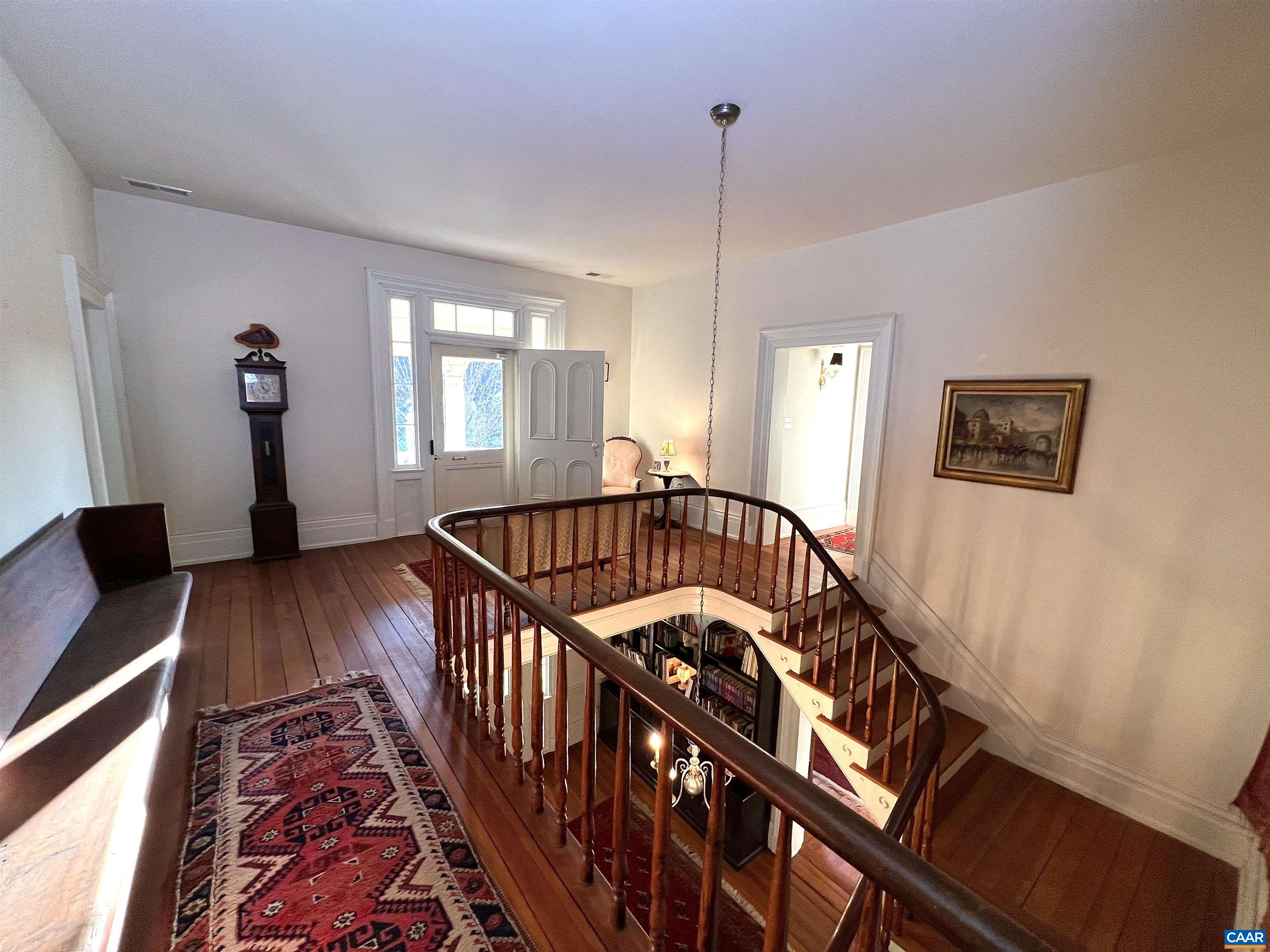 6742 Plank Road Charlottesville, VA 22903 - Photo 27 of 61 a view of entryway with a window and wooden floor