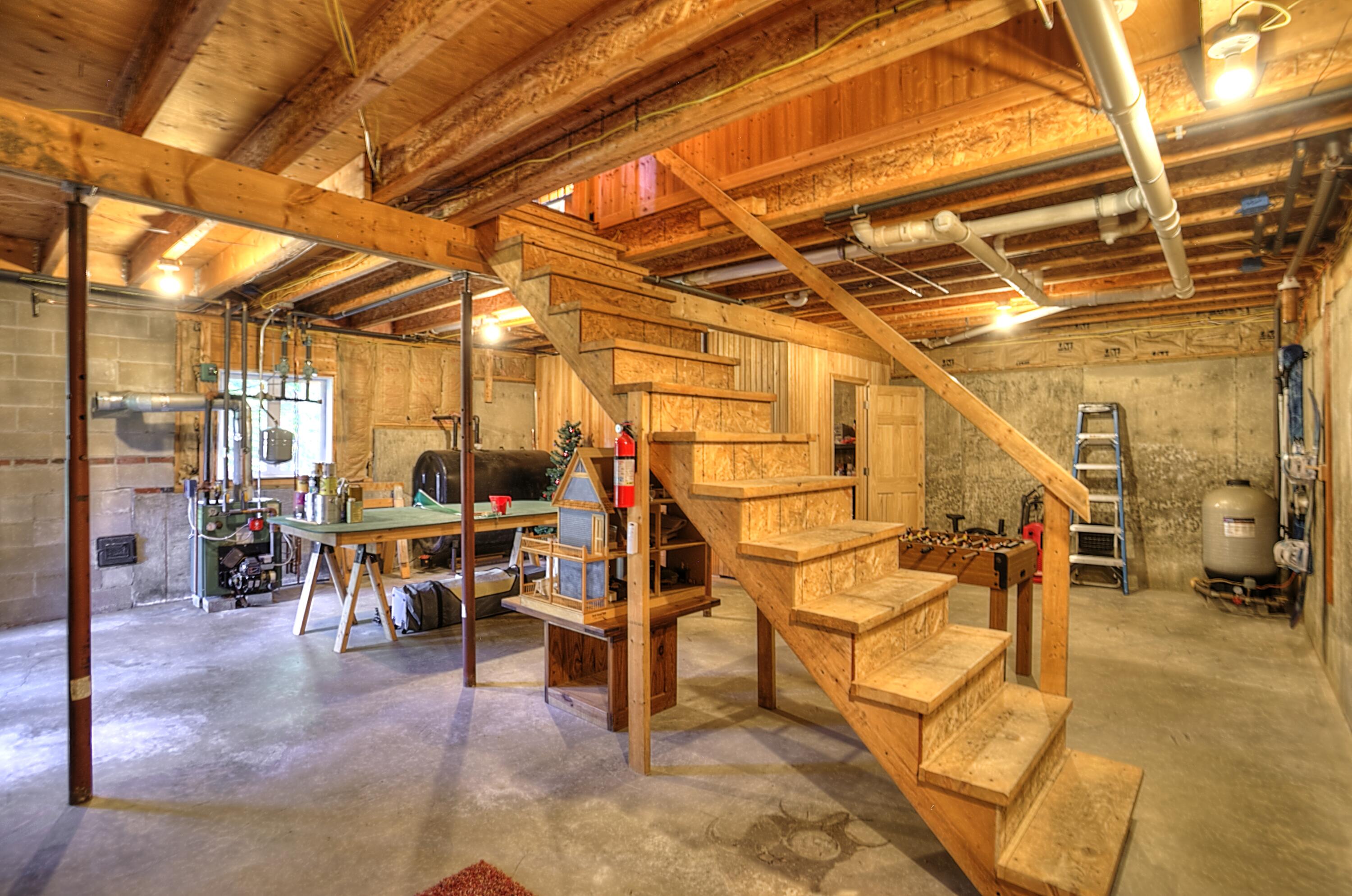 3 Left Branch Road Sandy River Plt, ME 04970 - Photo 37 of 53 Basement stairs