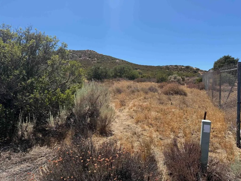 0 Montezuma Valley Ranchita, CA 92066 - Photo 2 of 13 a view of a dry yard with mountains in the background