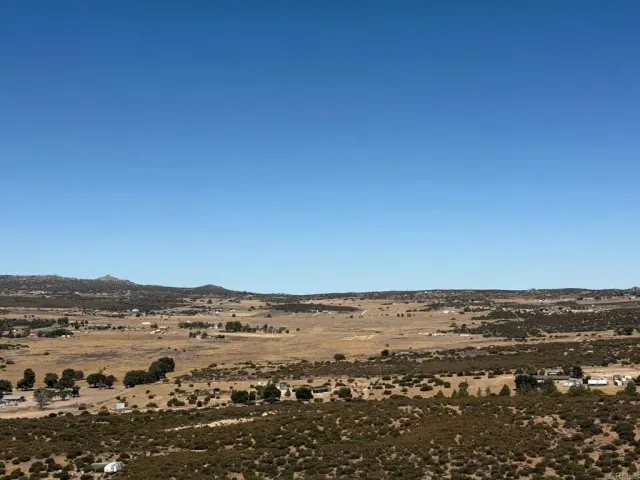 a view of city and mountain