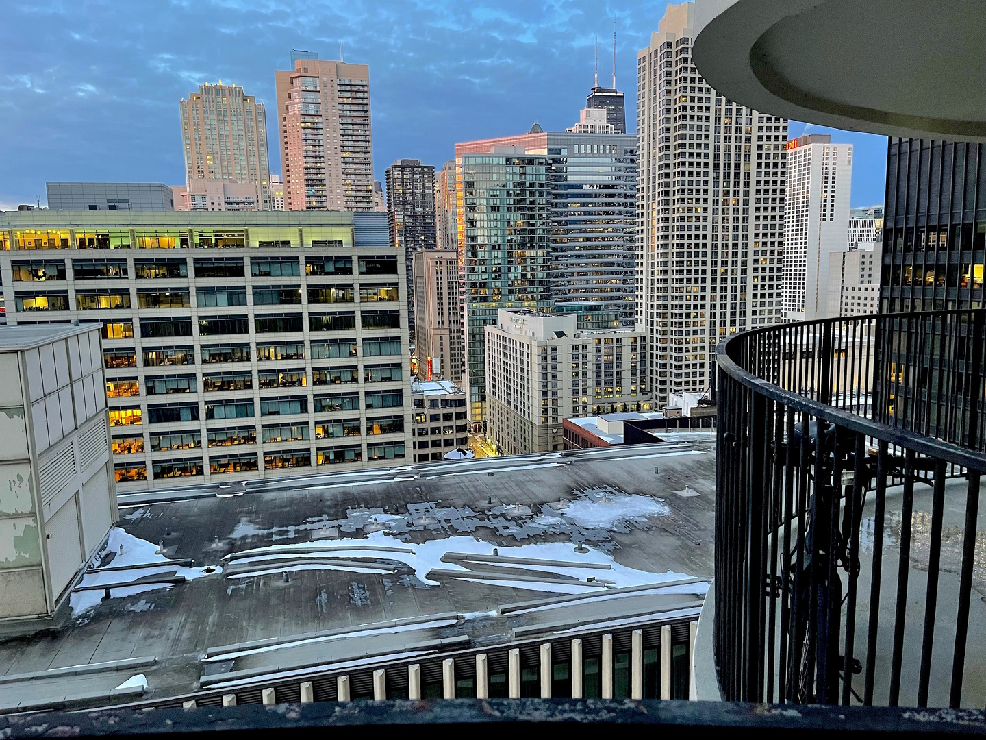 300 North State Street, Unit 2427 Chicago, IL 60654 - Photo 9 of 9 a view of city with tall buildings