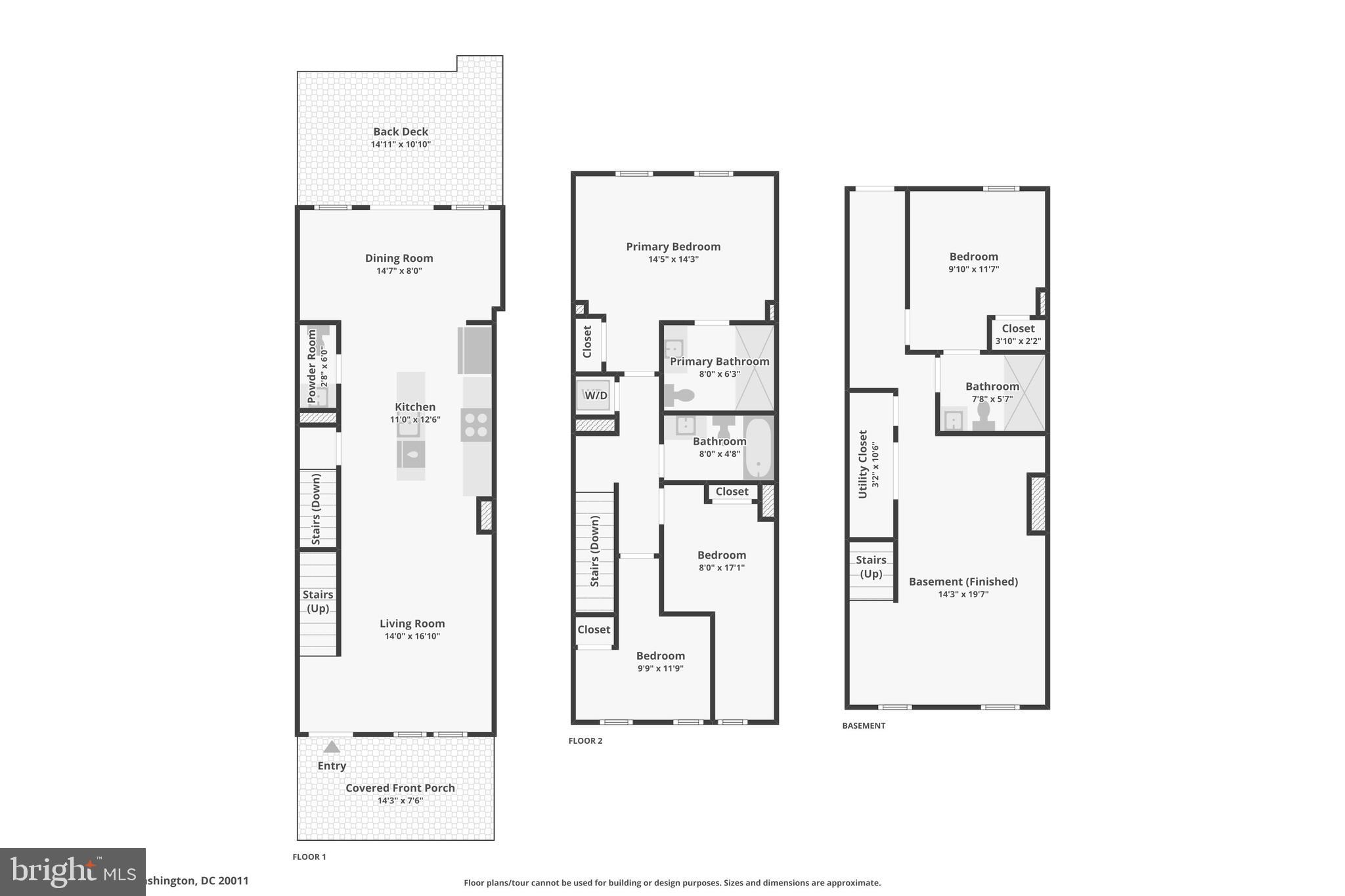 729 Madison Street Northwest Washington, DC 20011 - Photo 58 of 59 a picture of a bathroom with mirror