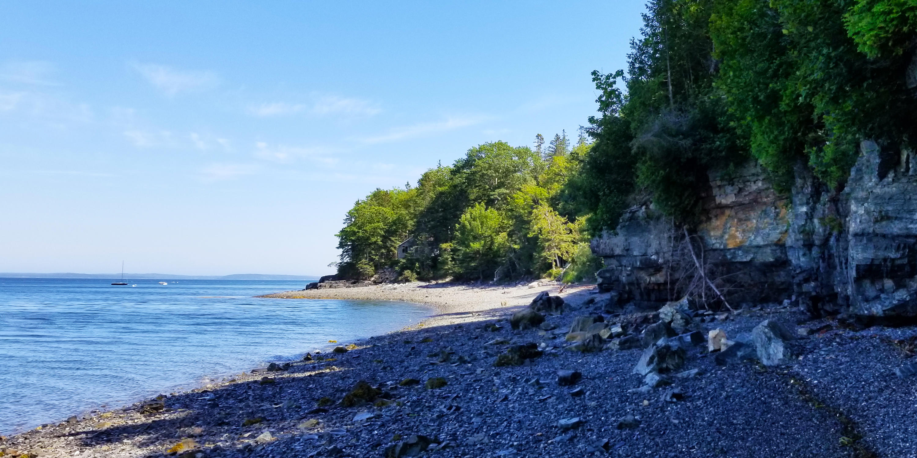 135 Sand Point Road Bar Harbor, ME 04609 - Photo 7 of 42 The beach on Frenchman Bay