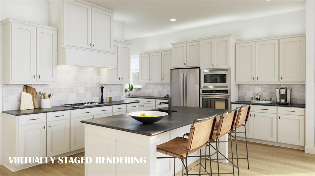 15652 Rue Drive Frisco, TX 75033 - Photo 5 of 17 With outstanding prep space and plenty of storage, your inner chef will come alive in this fantastic chef's kitchen! VIRTUALLY STAGED RENDERING