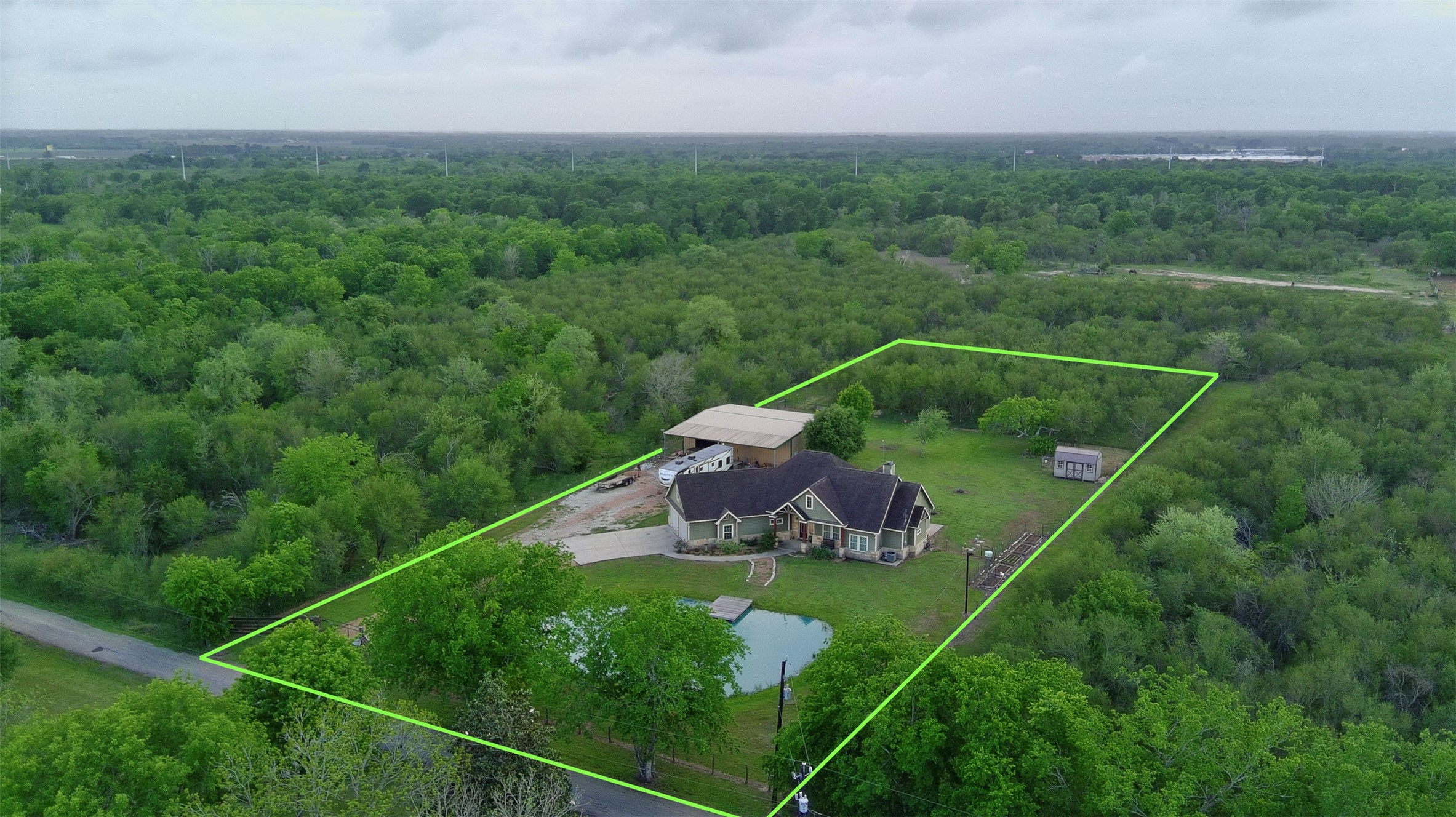 2015 Skrivanek Road Sealy, TX 77474 - Photo 2 of 38 Beautiful 2.0 acre property, very private. Property lines are approximate