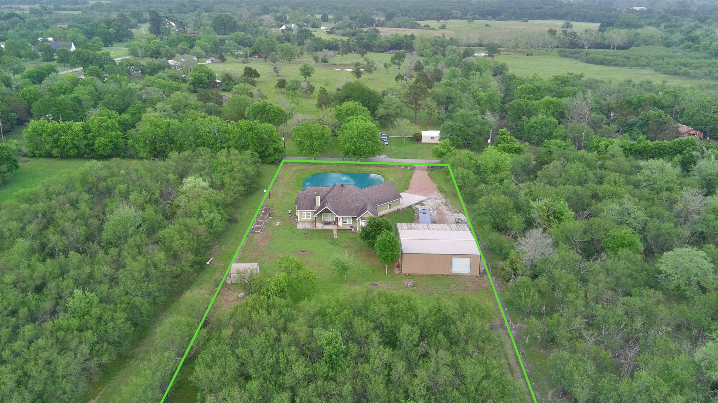 2015 Skrivanek Road Sealy, TX 77474 - Photo 36 of 38 Beautiful 2.0 acre property, very private. Property lines are approximate