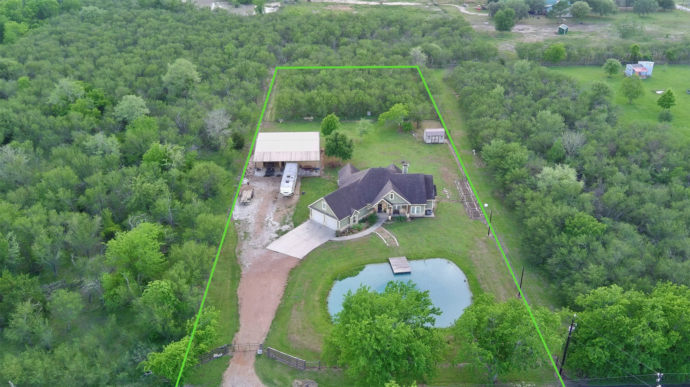 2015 Skrivanek Road Sealy, TX 77474 - Photo 4 of 38 Beautiful 2.0 acre property, very private. Property lines are approximate
