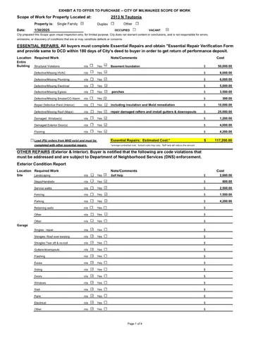 $10,000 | 2513 North Teutonia Avenue, Milwaukee, WI 53206