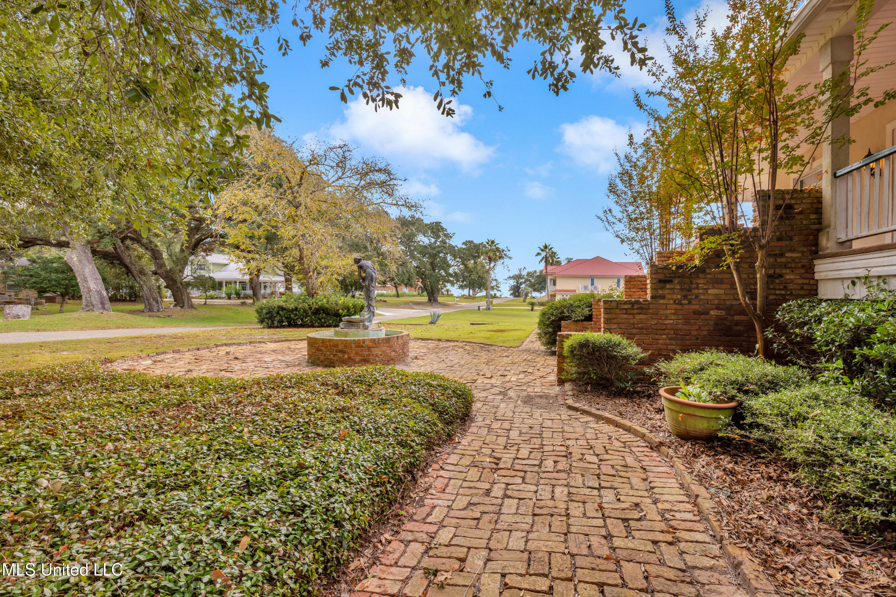 1401 Ladnier Road Gautier, MS 39553 - Photo 9 of 55 Beautiful grounds with Gulf views