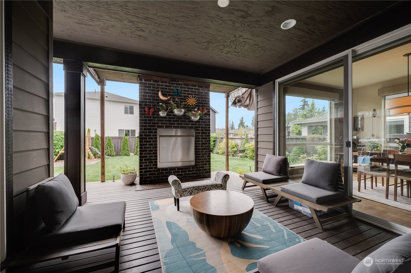 4016 171st Street Southeast Bothell, WA 98012 - Photo 19 of 39 a living room with furniture and a large window