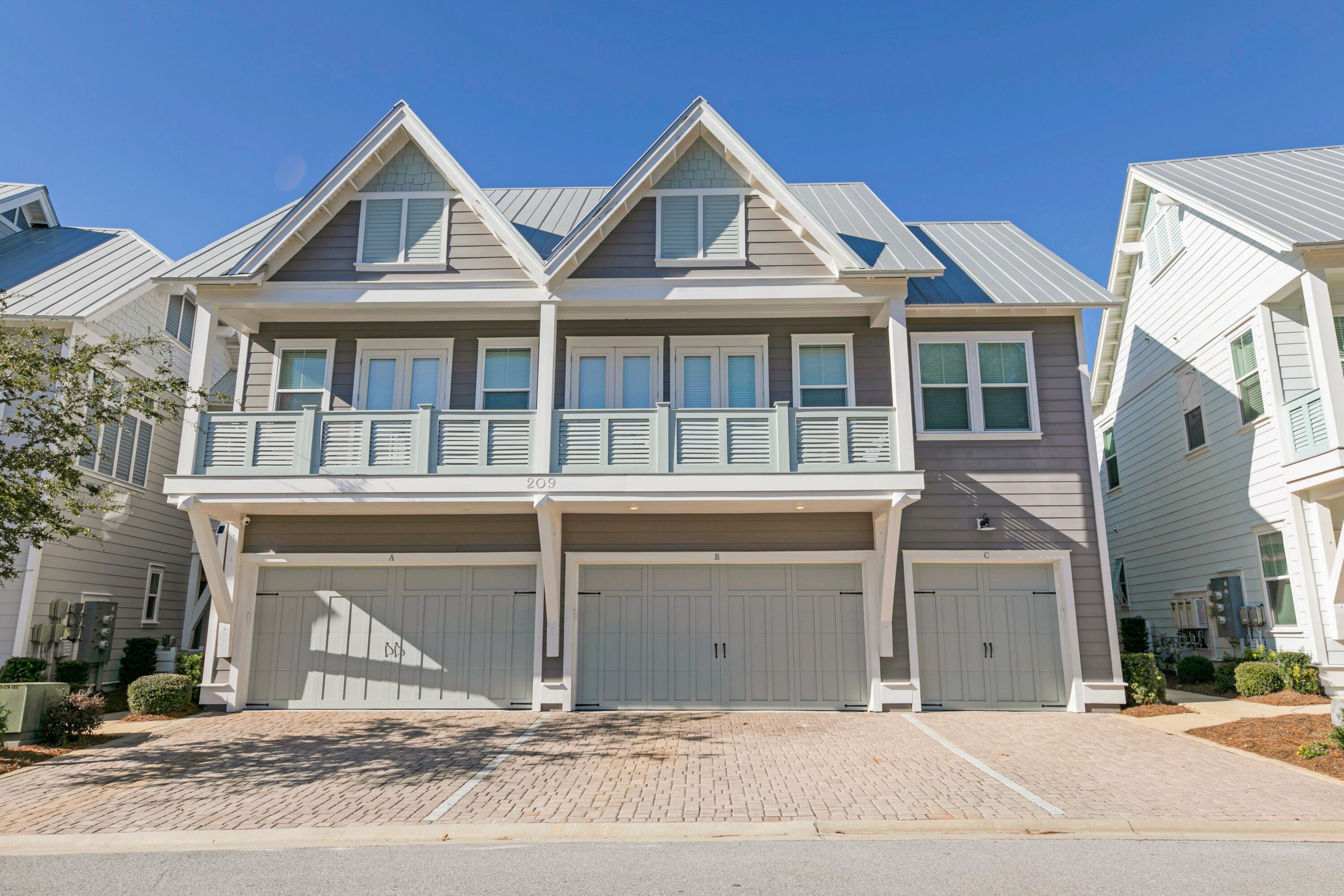 209 Milestone Dr Inlet Beach, Unit B Inlet Beach, FL 32461 - Photo 3 of 39 End Unit Townhome